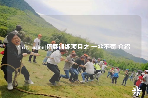 贺州拓展训练项目之 一丝不苟 介绍